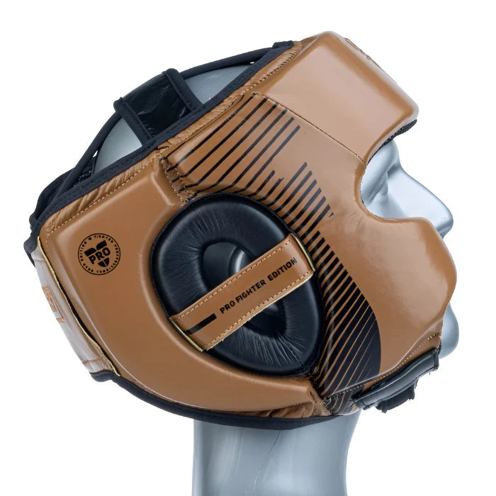 Fighter Head Guard Pro - Brown