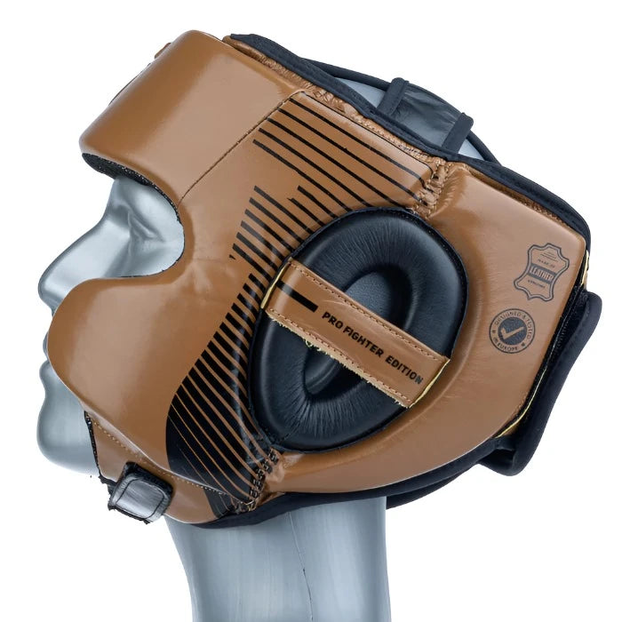 Fighter Head Guard Pro - Brown