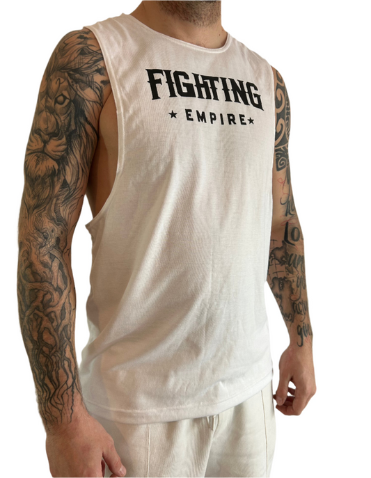 Fighting Empire Tank Top - White